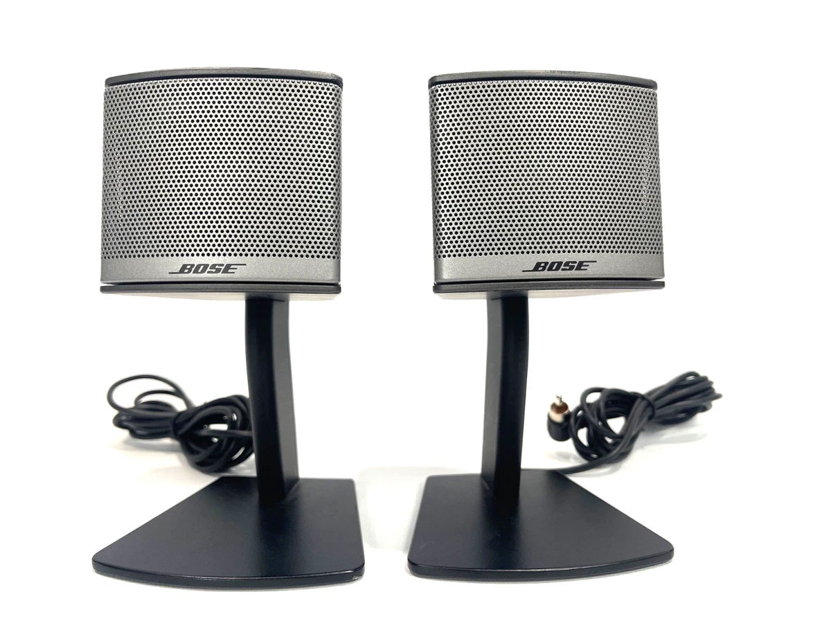 Bose Companion 3 Series II System Satellite Speaker Pair 2 Tested