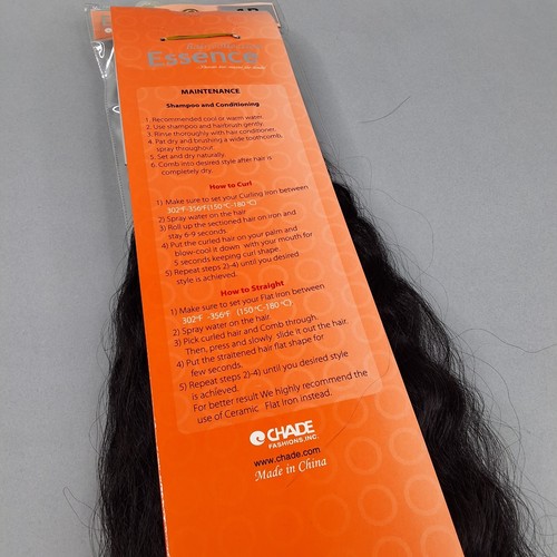 18" Super Bulk #1B Off Black Wet N Wavy Micro Flechten Echthaar Mischung - Bild 6 von 6