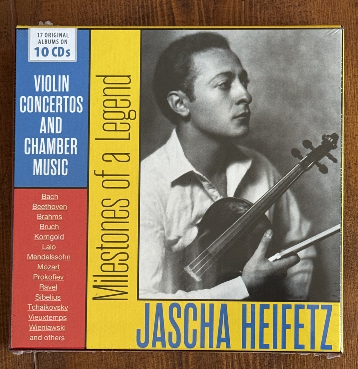 Jacha Hefietz Memories of a Legend 10CD Box set NEW