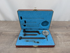 Vintage Central Tool Cummins Diesel Injector Timing Dial Indicator Gauge Set