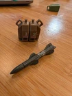 1984 GI Joe VAMP MK II Water Can #1 & #2 & Missile Accessory Parts Hasbro ARAH