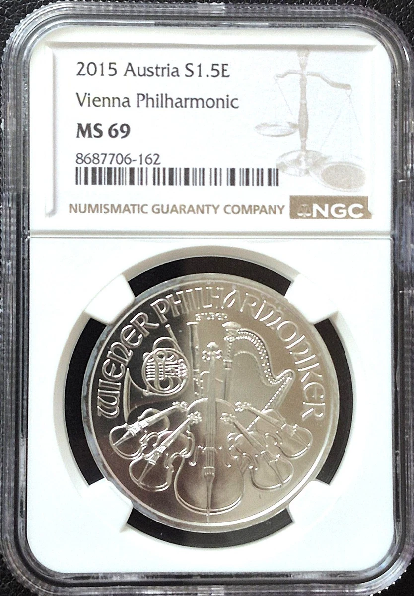 奥地利完好奥地利爱乐乐团银币| eBay