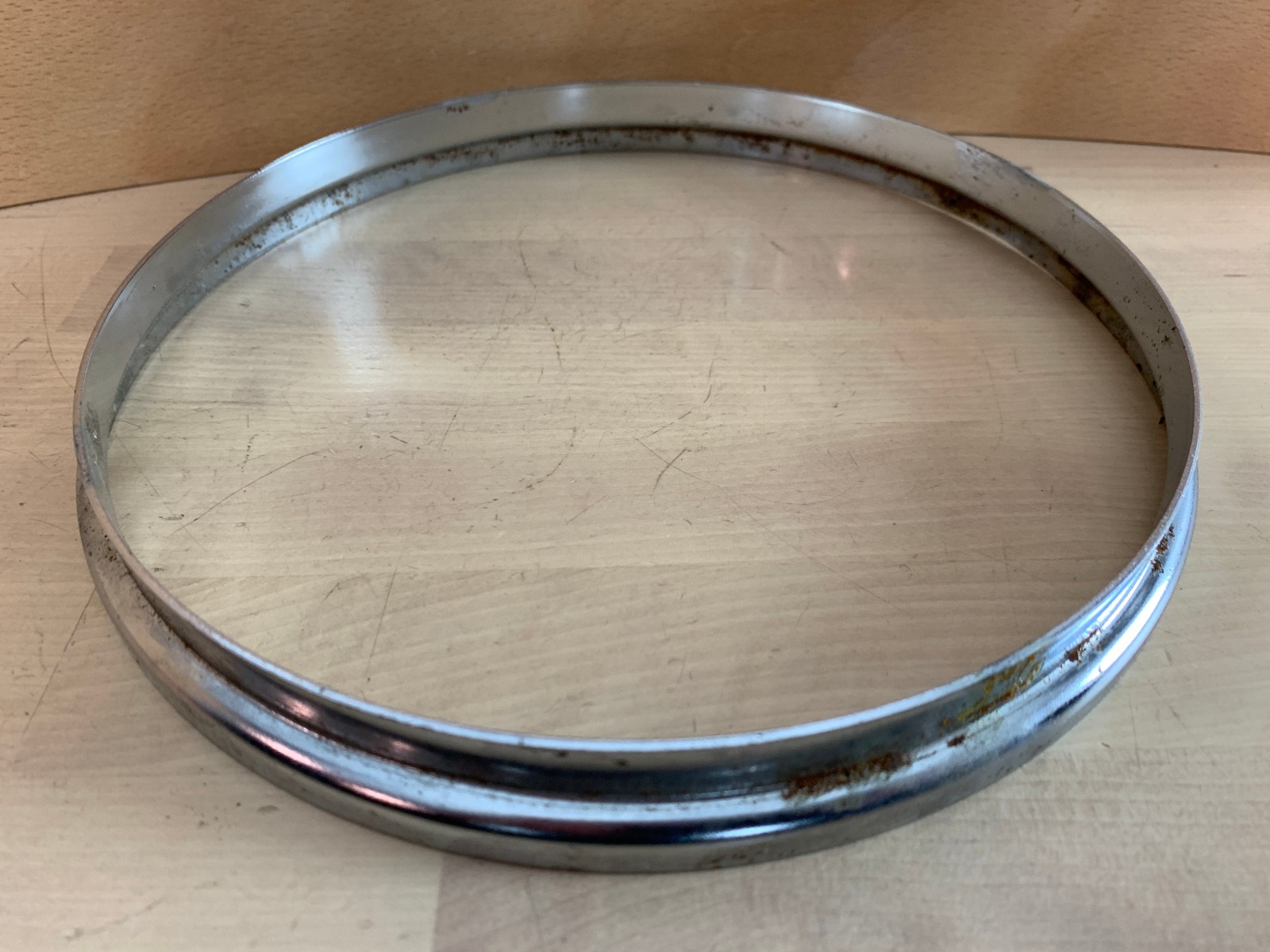 8-Inch Double-Flanged Rim Hoop Rack Tom Counterhoop Drum Part Childs Import Set