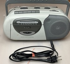 GPX AM/FM Radio Cassette Player Recorder Boombox AC/Battery Tested Worksn