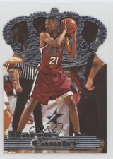 1996 Pacific Power Prism Platinum Crown Die Cuts Marcus Camby Rookie RC 0e52