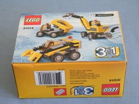 LEGO 31014 Creator 3 in 1 Power Digger/Dump Truck/Front Loader New Sealed