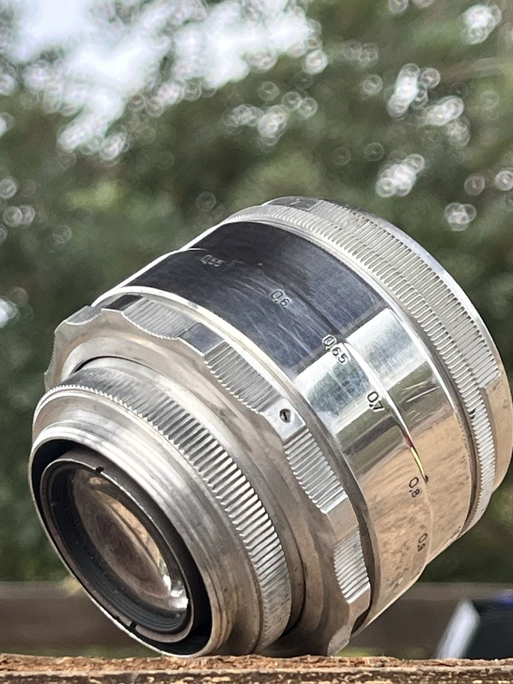 Helios 44 KMZ 58mm F/2.0 Silver Early Version - Imagen 3 de 4