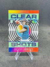 2021 Panini Illusions - Clear Shots Emerald #CS-16 Trevor Lawrence (RC) Rookie