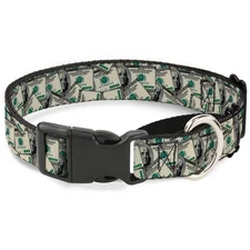 Plastic Martingale Collar Benjamins Medium 11-17"