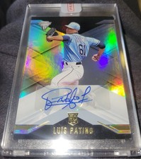 Luis Patino RC 2021 Panini Chronicles Titanium #10 AUTOGRAPH 