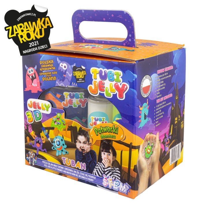 5901087033293 Желейный набор Tubi 6 цветовмаленькие аквариумные монстрики ТУБАН 8090₽