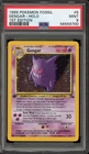 Pokemon Gengar Fossil 1st Edition Holo Rare #5 PSA 9 Mint