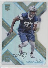 2017 Donruss Elite Rookies Status Die-Cut /24 Taco Charlton #134 Rookie RC