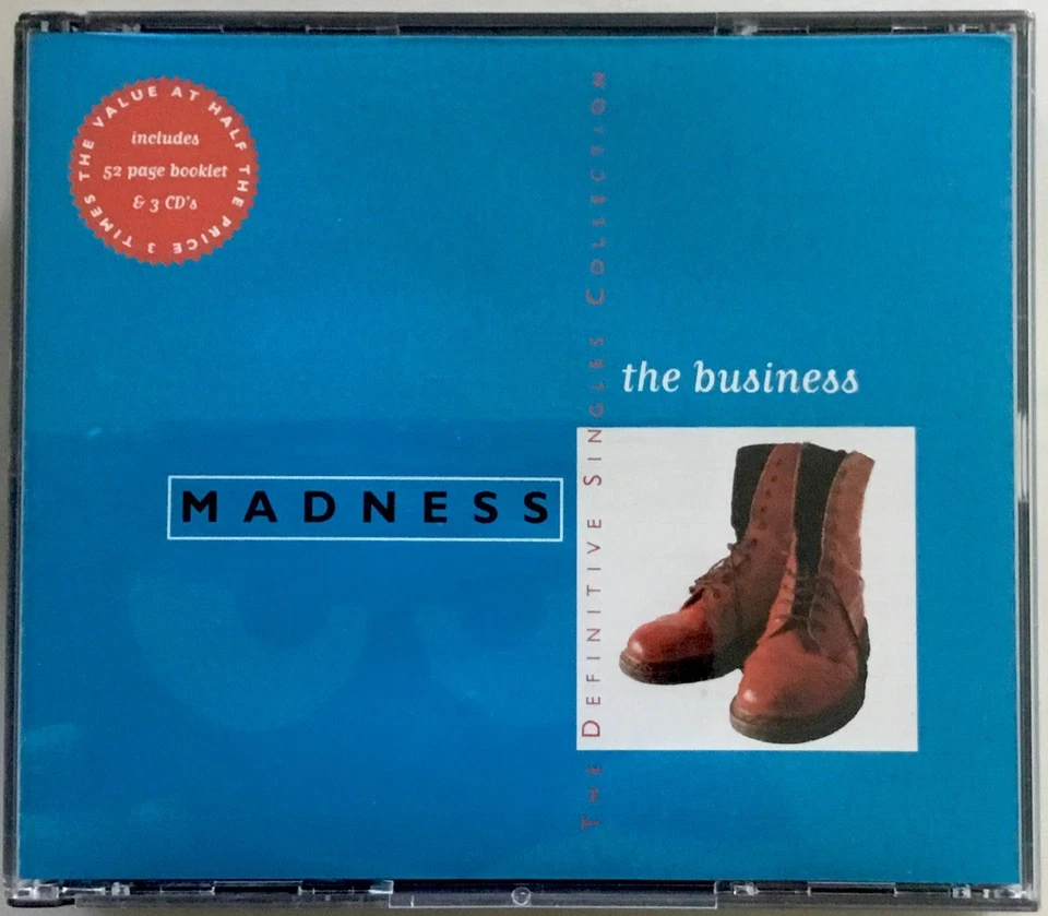 MADNESS, THE BUSINESS (DEFINITIVE SINGLES COLLECTION) 3 x CD Boxset (69 Tracks) - Image 3 of 4