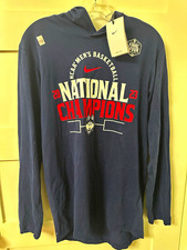 Nike Men's S Blue Hooded Pullover Long Sleeve Dri-FIT Polyester Basketball