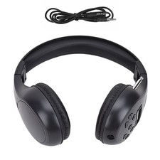 FM Radio Reception Headphone comes with AUX capabilities for using on computer