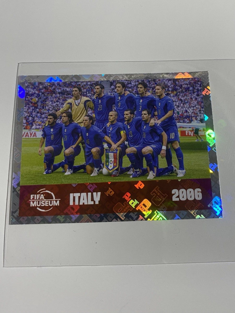 記念グッズ 2006 FIFA World Cup Italy Winning Team Panini Soccer Italy 2006 Season Sports Trading Cards & Accessories