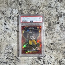 2021 Panini Prizm Najee Harris Rookie Red Ice #343 Pittsburgh Steelers NFL