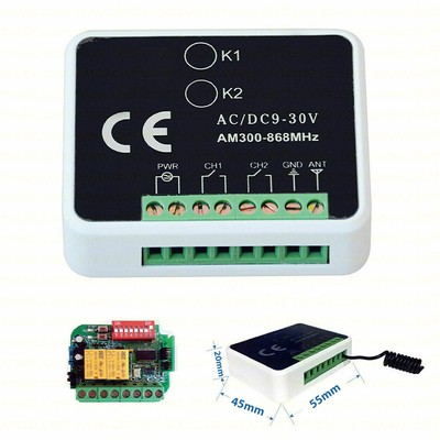 Receiver Rolling Code Si Geeignet A Ditec BIXLS2 BIXAG4 BIXL2 Rx Multifrequenz