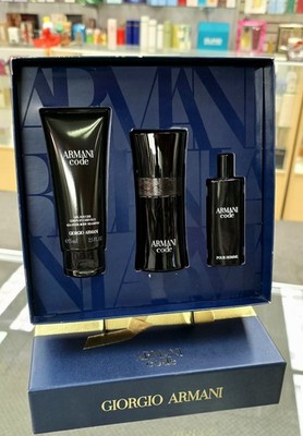 ARMANI CODE by GIORGIO ARMANI 3pcs Coffret Gift Set for Men's 