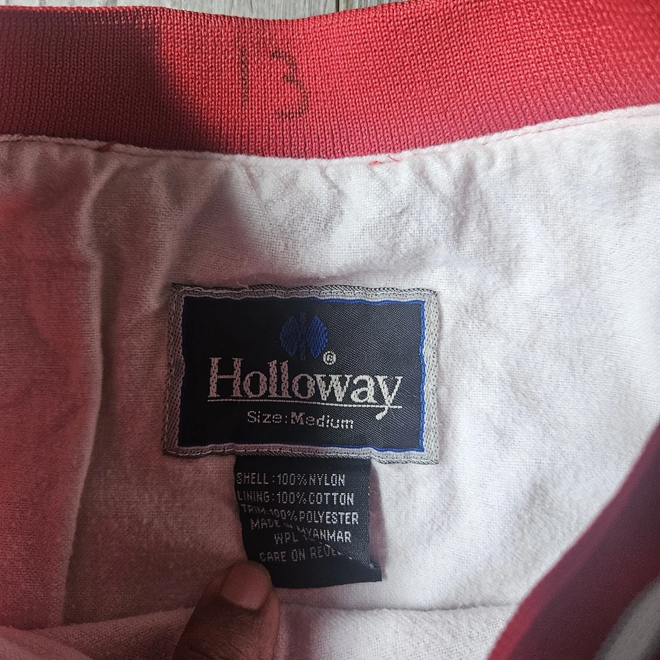 Куртка пуловер Spartans софтбол красная средний полый медленная подача (F2) - Изображение 4 из 4