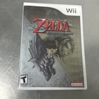 The Legend of Zelda Twilight Princess Nintendo Wii CIB Case
