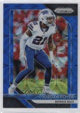 2018 Panini Prizm Blue Scope Prizm 73/99 Jordan Poyer #180 0ju0