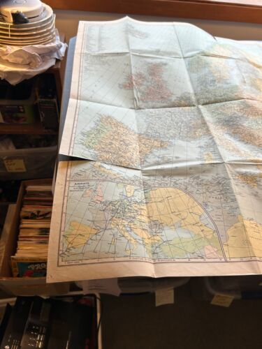 Map of Europe and The Near East, 1929 National Geographic Magazine, 38" x 34" - Picture 6 of 9