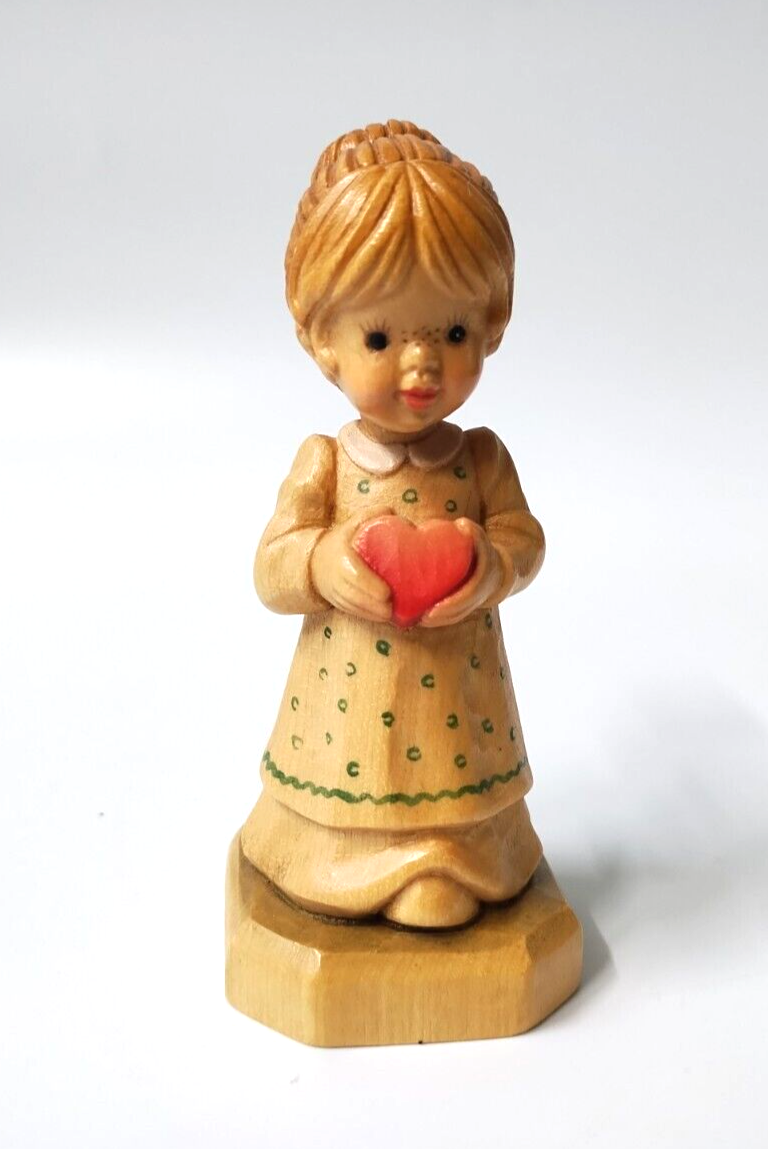 木製　置物　ANRI 4/400 Sarah Kay Anri Vintage 4