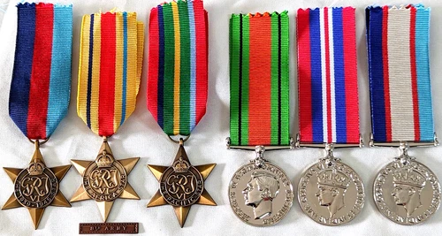 WW2 Australia military north africa & pacific medals replica army navy air force