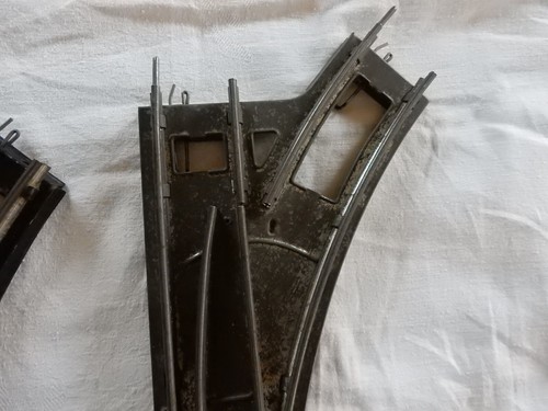 3x Märklin Spur 0 Blech-Handweiche 8er/8 er Kreis für Uhrwerk-Betrieb - Bild 4 von 16