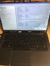 DELL LATITUDE 5400 i7-8665U 1.90GHz, 8GB RAM, NO HD ,NO Battery ,for parts only
