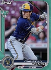 [DIGITAL] Topps Bunt - Christian Yelich ￼- 2023 Base 23 S1 Tier 6 Teal￼