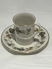 ROYAL DOULTON LARCHMONT COFFEE CUPS & SAUCERS IN GREAT CONDITION CHEAP BARGAIN