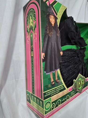 Jakks Universal Wicked Elphaba Dress-Up Set, Size 4-6 **BRAND NEW** - Picture 5 of 6
