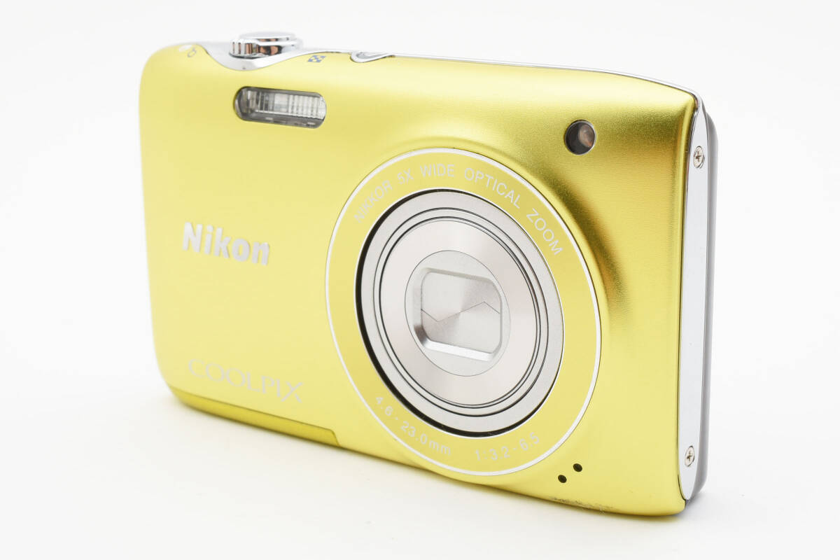 Nikon COOLPIX S3100 Citrus yellow 14.0MP Digital Camera