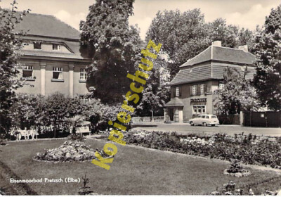 Pretzsch Elbe AK Eisenmoorbad Bad Schmiedeberg Ansichtskarte DDR Stempel 1968