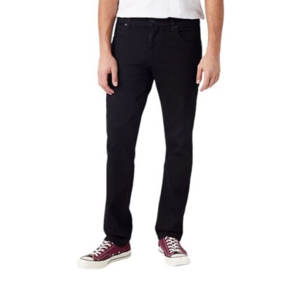 Wrangler Greensboro Mens Comfortable High Stretch Regular Straight Jeans
