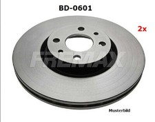 2 Bremsscheiben vorne Fremax BD-0601, 232 mm für Nissan Almera I u. Hatchback