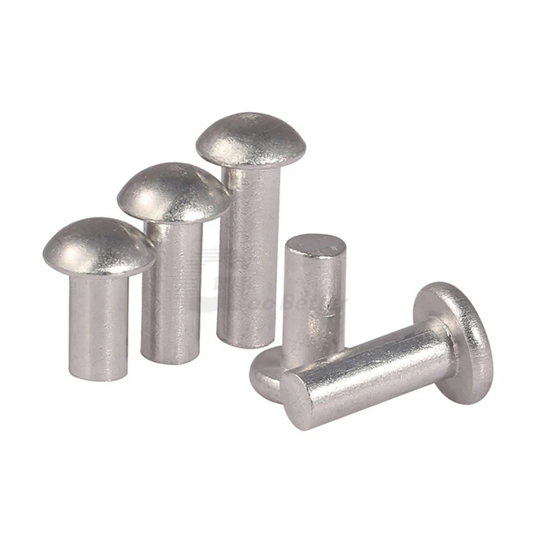 Flush clearance head rivet
