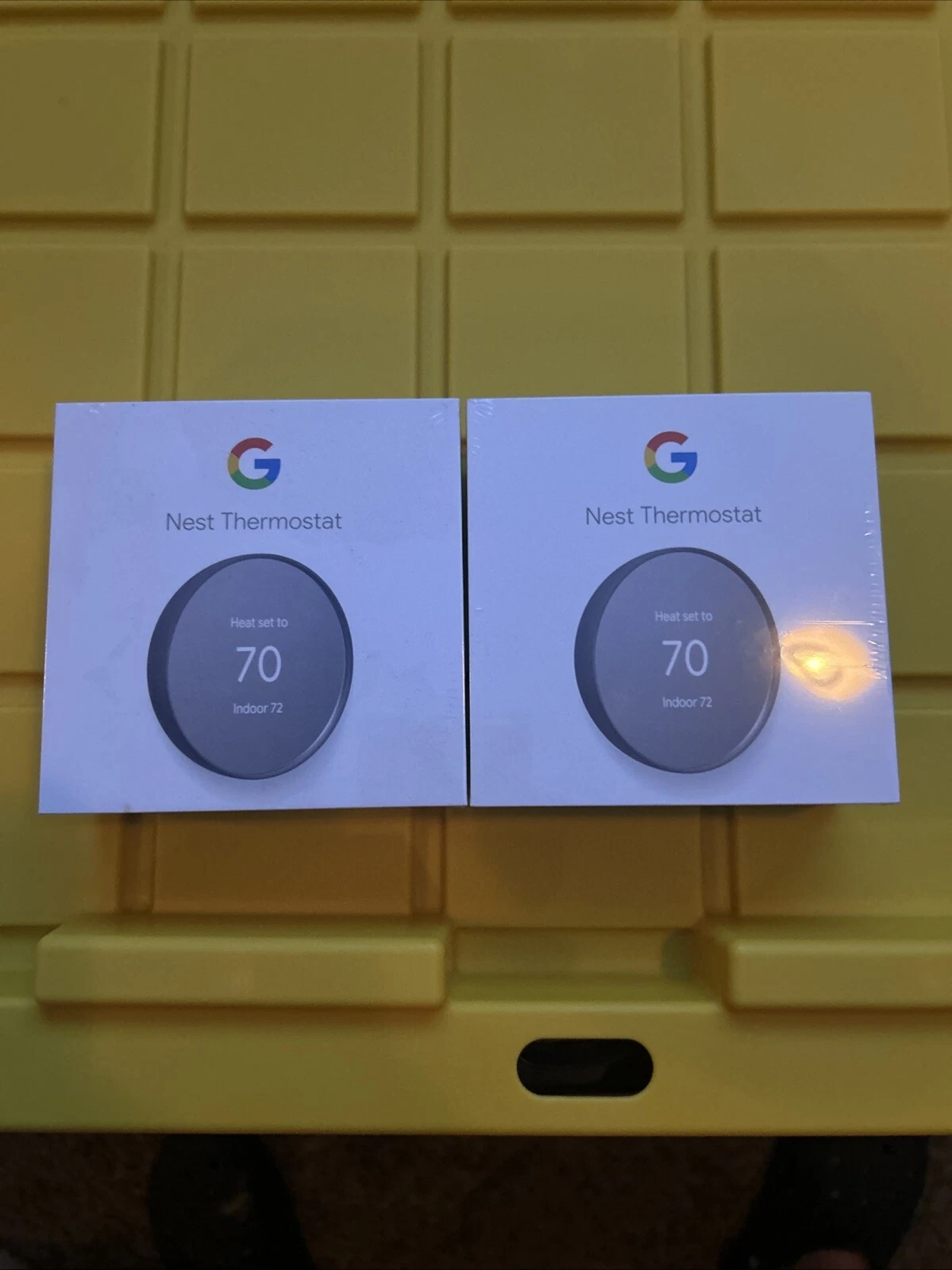 Google Nest WiFi Thermostat Charcoal GA02081-US 7670OB