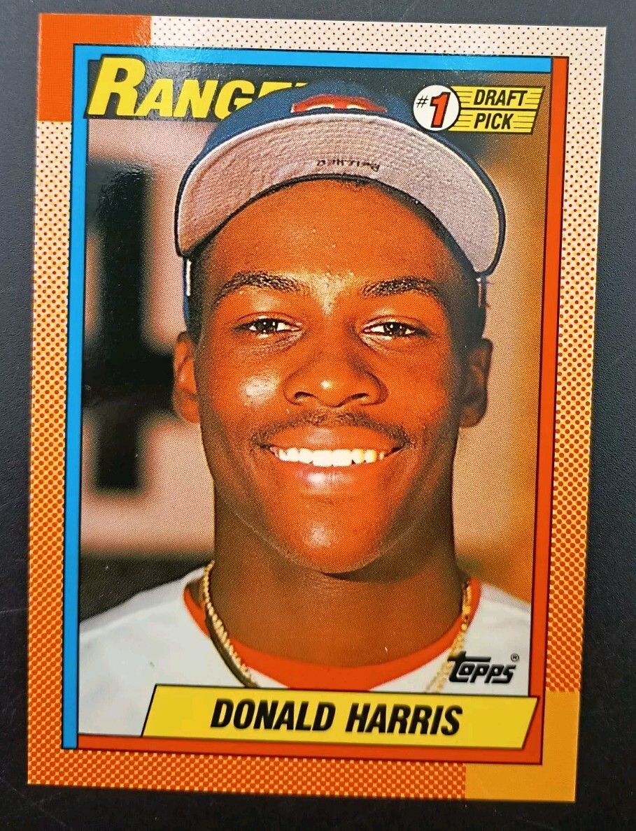 1990 Topps -  Collector's Edition (Tiffany) #314 Donald Harris (RC)