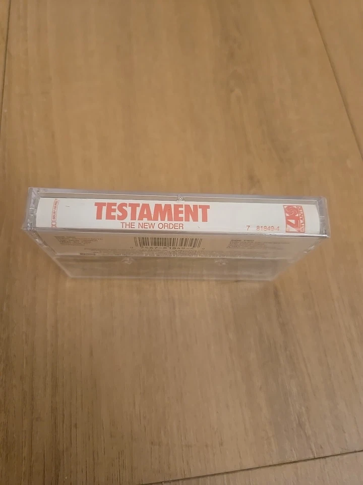 Testament - The New Order (Cassette, 1988, Megaforce) New Sealed - Image 3 of 4
