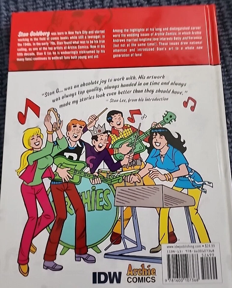 1er Volumen Archie: Lo Mejor de Stan Goldberg, Todas las Grandes Historias, IDW 12/2010 Foto 2 de 4