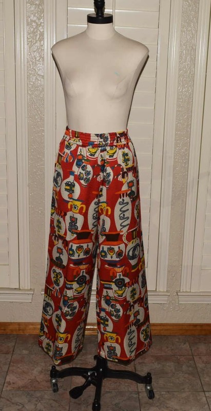 LADIES RIANNA + NINA GREEK KOSMIMA PANTS COTTON BLEND SIZE M/L