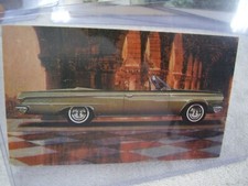 1964 Dodge 880 Convertible Original Dealer Postcard Unused