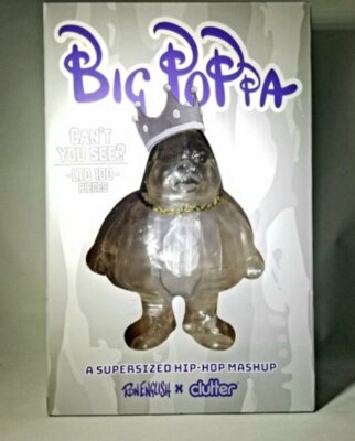 RON ENGLISH x Clutter Big Poppa CLEAR Limited Ed. run of 20 NEW