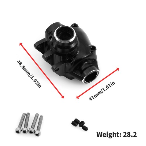Aluminum Alloy Front Rear Axle Housing LY52 for AXI03028 SCX10 Pro 1/10 RC Car - Picture 2 of 5