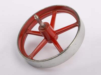 Wilesco 01674 Flywheel, 70 mm diameter, with axle for Wilesco D 5, 6, 8