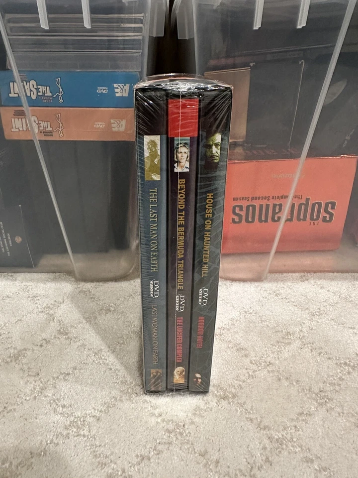 HALLOWEEN HORRORS 3 PACK DVD BOX SET, NEW AND SEALED 9 HOURS TRIPLE CLASSICS - Image 2 of 4